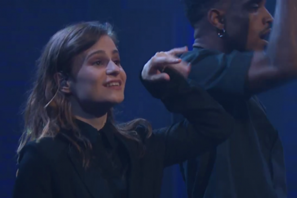 Did you see Christine and the Queens on Seth Meyers?