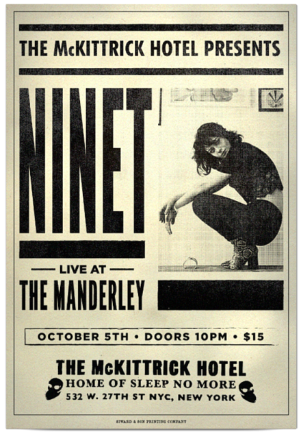 Catch Ninet Tayeb at the McKittrick Hotel on Oct. 5th!