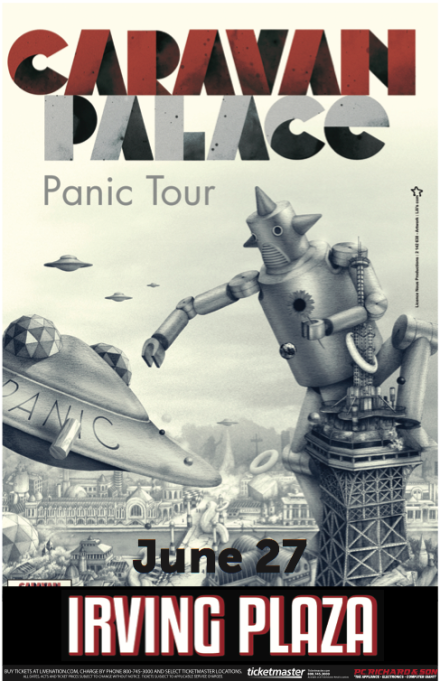 CARAVAN PALACE @ IRVING PLAZA 6/27