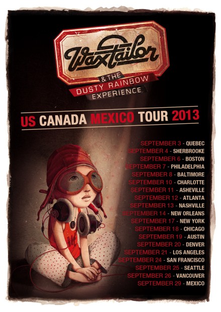 Wax Tailor & The Dusty Rainbow Experience North America Tour