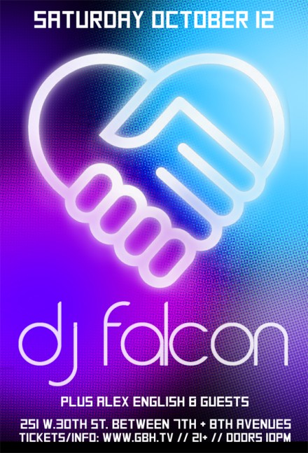 10/12 – DJ Falcon plays at Slake, New York