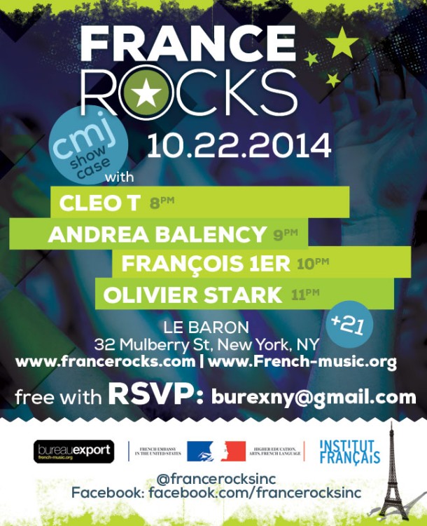 France Rocks CMJ 2014 Party