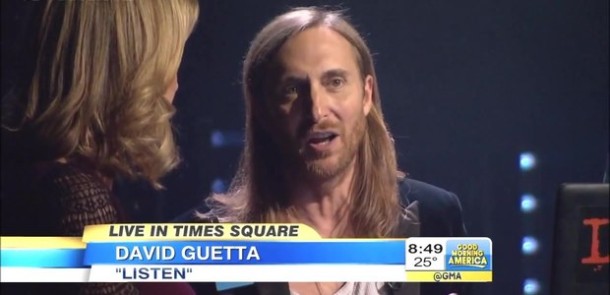 David Guetta on Good Morning America With Live Orchestra