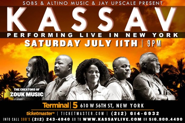 Zouk Legends: Kassav’ Will Perform July 11th in NYC
