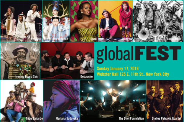 Globalfest 2016 Announces Schedule