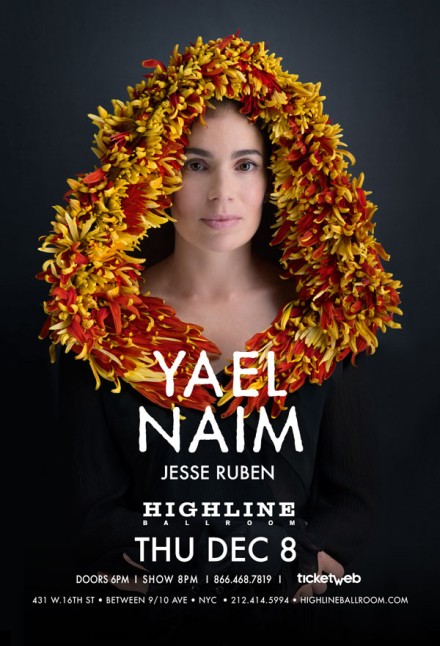Win Tickets to Yael Naim at Highline Ballroom, NYC on December 8th!