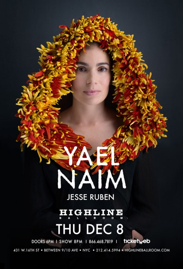 Win Tickets to Yael Naim at Highline Ballroom, NYC on December 8th!