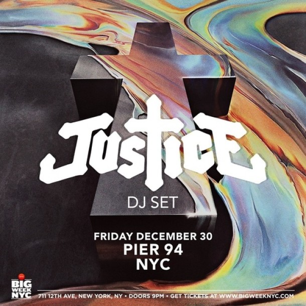 New Justice Video and Pre-NYE Show in NYC