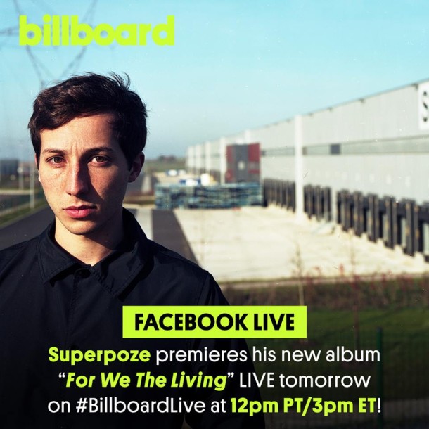 Superpoze Premieres Album on Billboard Today!