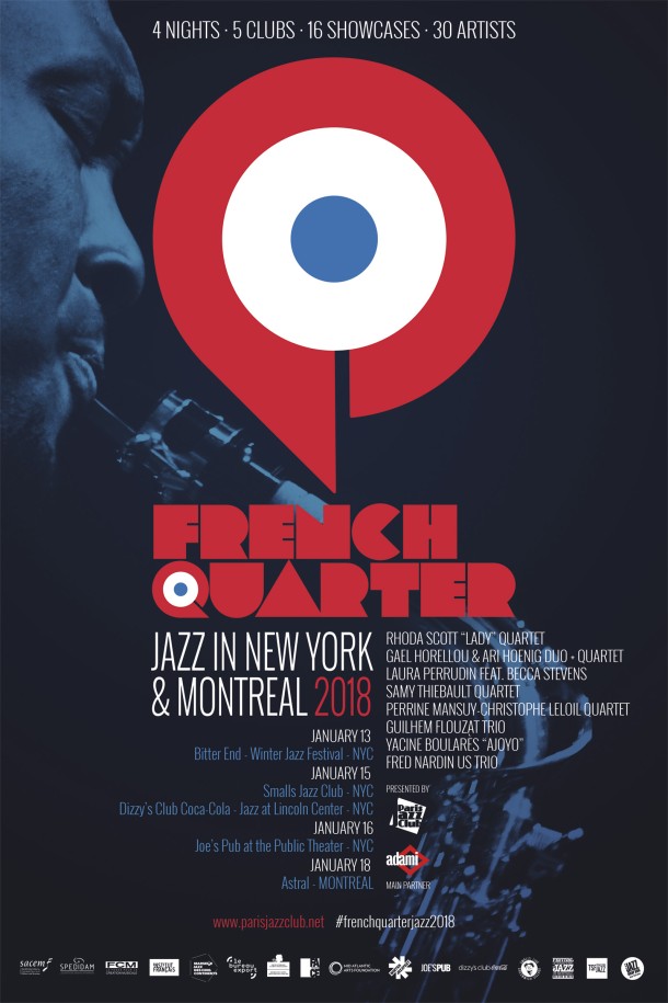 French Quarter, Jazz in NYC & Montreal 2018