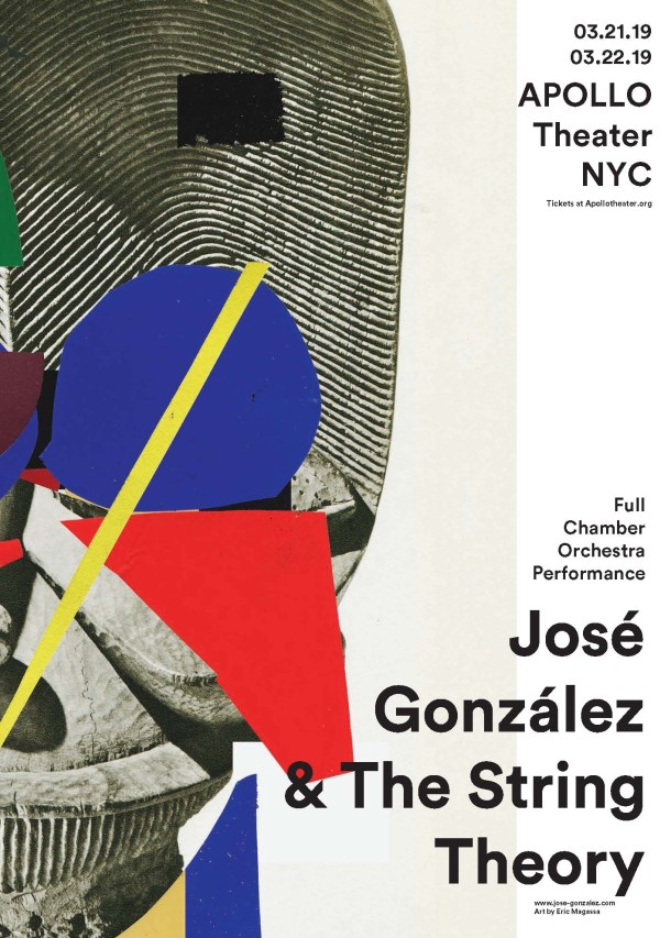 Jose Gonzalez & The String Theory at Apollo Theater – March 21st & 22nd