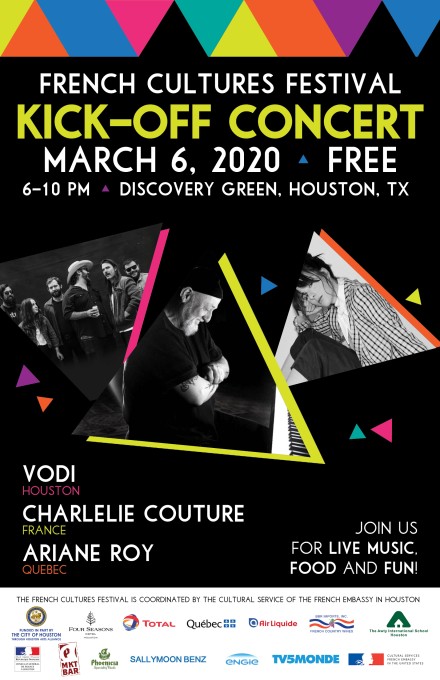 CharlElie Couture at the 2020 French Cultures Festival in Houston