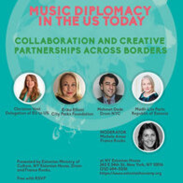 MUSIC DIPLOMACY IN THE US TODAY: AN INTERNATIONAL MUSIC EXPORT PANEL & COCKTAIL