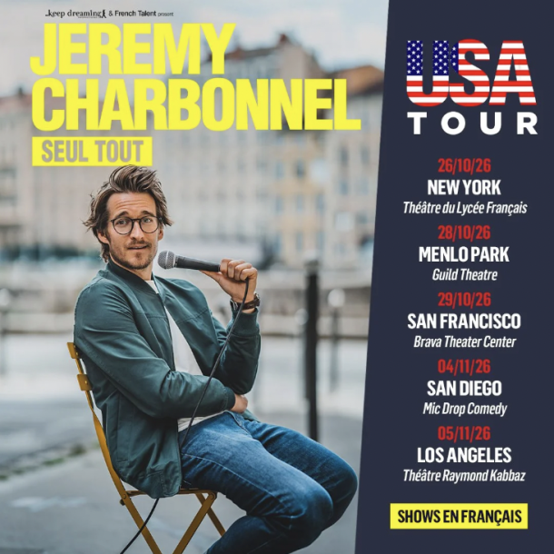 Jeremy Charbonnel: Seul Tout USA Tour