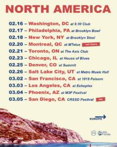 North America Tour Dates